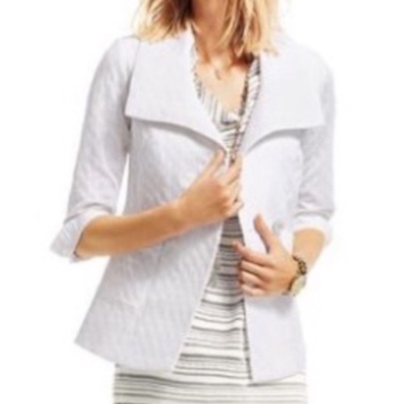 CAbi Jackets & Blazers - NWT CABI 212 White Club Blazer Jacket Textured XS